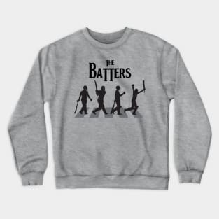 The Batters, Cricket players classic crosswalk Crewneck Sweatshirt